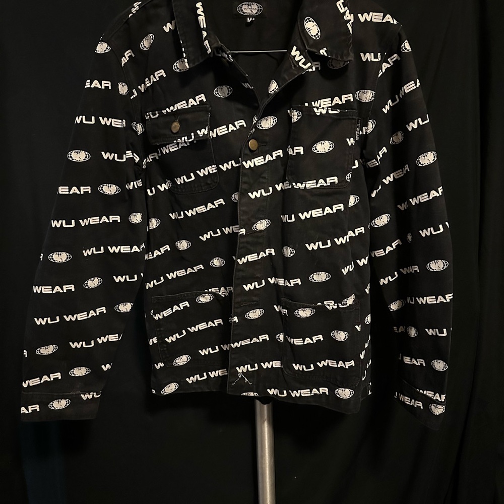 Wu Wear Black Logo Men's Jacket